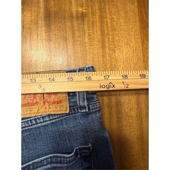 Levi's 502 Jeans 295070 Mens Regular Tapered Fit Stretch Red Tab Size W34 L30 - Picture 5 of 8